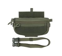 Tactical Drop Dangler Pouch,Magic Strap Sub Abdominal Carrying Kit Bag for Chest Rig Vest Training Fishing Hiking