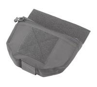 Tactical Drop Pouch Molle Dangler Pouch Medical Bag IFAK Pouch With Tourniquet Storage Ring For Tactical Airsoft Vest(Gray)