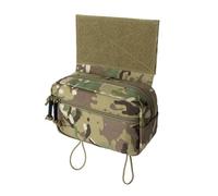 Tactical Drop Pouch, Tactical IFAK Pouch, with Hook And Loop Panel, Compatible with Chest Rig and Tactical Vest Mk3(Cp)