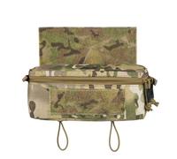 Tactical Drop Pouch with Tourniquet Holder,Mini Admin Dangler Pouches with U.S.A Patch.
