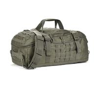 Tactical Duffel Bag 45L - Military Molle Backpack with Waterproof 600D Nylon, 3-Way Carry (Handbag/Backpack/Shoulder Bag), Heavy-Duty Travel Gym Bag for Men, Green, Modern