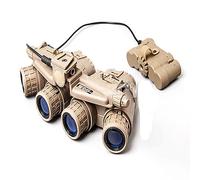 Tactical Dummy Gpnvg-18 NVG & L4g24 NVG Mount, NVG Replica for Airsoft War Game Cosplay. (T)