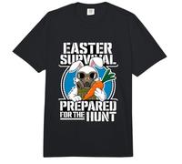 Tactical Easter Cross Prepper Faith Survival Shield Design Comfort Colors Adult Heavyweight T-Shirt