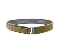Tactical EDC Belt Stiff Inner Belt 1.5 inch G Hook Underbelt Loop Liner Battle Law Enforcement Inner Duty Belt, Coyote Brown, Medium(34"-36")