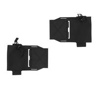 Tactical Expander Wing Mk2 Set, Military Radio Holder 5.56 Mag Pouch Hunting Vest Accessories Chest Rig Side Bag(Black)