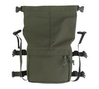 Tactical Expansion Pack Chest Bag,Large Capacity MOLLE Admin Pouch, Utility Chest Pouch for Placard Split Chest Rig, Portable Quick-Release Waist Bag(Green)