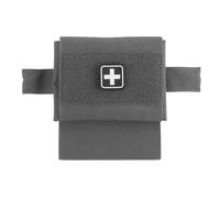 Tactical First Aid Medical Pouch,Two Mount IFAK Medical Kit Bag, Emergency Survival Bag for Outdoor Activities(Grey)