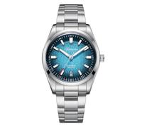 TACTICAL FROG ADDIESDIVE AD2091 NH35 Men's Automatic Watch Sapphire Crystal 39 mm Diver Watch 100M Water Resistant, blue, Bracelet
