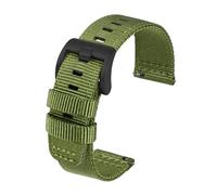 TACTICAL FROG Nylon Watch Band 20 mm Watch Strap Replacement for Men Women Military Watch Straps, Blue
