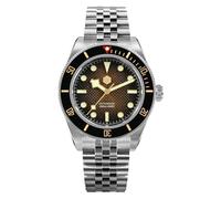 TACTICAL FROG San Martin SN0128 BB58 Automatic Watch 40mm Sapphire Crystal Dive Watches for Men 316L Stainless Steel 200M Water Resistant, Brown