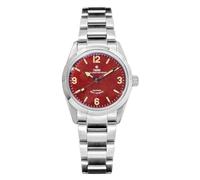 TACTICAL FROG Thorn T003 PT5000 Automatic Mechanical Watch for Men 34 MM Sapphire Crystal 100 M Water Resistant, Red, Classic