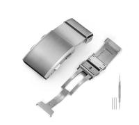 TACTICAL FROG Watch Clasps Stainless Steel Watchband Milled Clasp Folding Deployment Clasp Replacement for Watch Strap 18mm/20mm/22mm