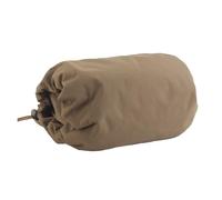 Tactical Gas Mask Pouch Bag Adjustable Drawstring Respirator Storage 3-in-1 Molle/Belt Mount Cordura Bag for Survival Emergency Airsoft & Tactical Use(Brown)