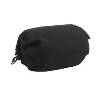 Tactical Gas Mask Pouch Bag Adjustable Drawstring Respirator Storage 3-in-1 Molle/Belt Mount Cordura Bag for Survival Emergency Airsoft & Tactical Use(Black)