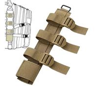 Tactical Gear Tool Sheath MOLLE Attachment Knife Sheath Bag Flashlight Holster Utility Tool Pouches Case Tactical Gear Holder(Brown)