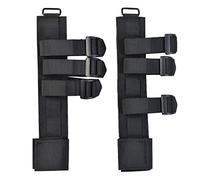 Tactical Gear Tool Sheath MOLLE Attachment Knife Sheath Bag Flashlight Holster Utility Tool Pouches Case Tactical Gear Holder (Black)