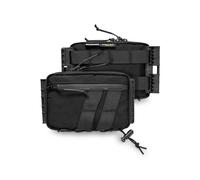 TACTICAL_G lock E6.0 EDC Pouch Compact Belt Bag, Multi-Purpose Molle EDC Bag Gadget Organiser, Multi-Purpose Molle Tool Pouch for Multitools, Nylon Everyday Tool Organiser Bag, Cordura black