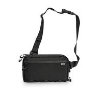 TACTICAL_G ache L4 EDC Sling Bag, Lightweight Crossbody Shoulder Bag, 2.9L High-Capacity Travel Chest Bag, Single Strap Bag for Casual Travel, Hiking, and Outdoor Sports, Black