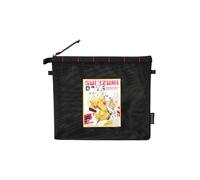 TACTICAL GEEK Storage A12 Sunizumi Shoten Collaborative EDC Organizer Pouch: Manga-Style Semi-Transparent Mesh Bag for Digital Tool Organization