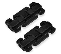 TACTICAL GEEK TGCodeG6 Quick-Release Connect Buckles, No-Sew, Easy to Operate, 2-Pack PA66 Nylon, Ideal for 1 Inch/25mm Webbing，Backpacks, Fanny Packs & Shoulder Straps, Molle System Comp
