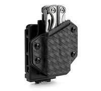 TACTICAL_GEEK TX1 Holster for Leatherman Multitool Sheath, Universal EDC Multi Tool Sheath, Adjustable Holder with Back Clip for Belt, Multi-Tool not Included, Black