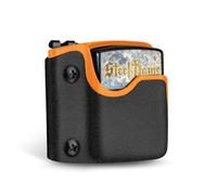 TACTICAL_GEEK TX2 Lighter Pouch for Zippo, Portable Lighter Holder with Z-Clip Belt Clip, Anti-Scratch Protective Storage Case for Daily Carry, Orange