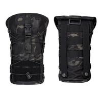 Tactical General Purpose Dump Pouch MOLLE Utility Drop Pocket Gear Pack | 500D Nylon,Water Resistant;Bungee Expansion,Drawcord;Drain Hole;For Battle Belt,Vest,Airsoft,Outdoor,Trip,Camp