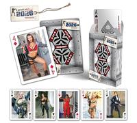 Tactical Girls 2026 Calendar Playing Cards
