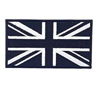 Tactical Great British Union Jack Flag Patch Embroidered Iron on Sew On Embroidery Patch