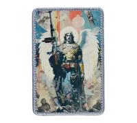 Tactical Guardian Angel with Machine Gun Morale Patch, Modern Combat Guardian Hook & Loop Emblem Badge for Tactical Backpacks Jackets