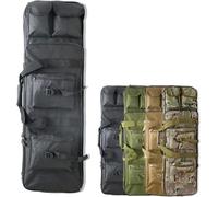 Tactical Gun Bag for Rifle and Pistol, Padded Storage Case, Convertible Backpack/Handbag for Hunting, Shooting, Fishing, Outdoor Activities