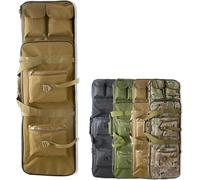 Tactical Gun Bag for Rifle and Pistol, Padded Storage Case, Convertible Backpack/Handbag for Hunting, Shooting, Fishing, Outdoor Activities