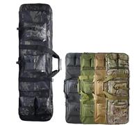Tactical Gun Bag for Rifle and Pistol, Padded Storage Case, Convertible Backpack/Handbag for Hunting, Shooting, Fishing, Outdoor Activities