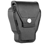 Tactical Handcuff Holder Pouch - Heavy-Duty Polymer Belt Holster for Hinged & Chain Cuffs - Adjustable Snap Closure, Belt Loop Attachment