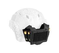 Tactical Helmet Battery Pouch, PVS-31 Counterweight Bag with Hook & Loop Helmet Accessories Bag for Airsoft Hunting Shooting