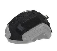 Tactical Helmet Cover For FAST Airsoft Helmets Paintball Gear Helmets Cover(BK,M)