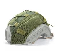 Tactical Helmet Cover For FAST Airsoft Helmets Paintball Gear Helmets Cover(OD,L)