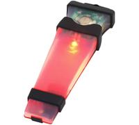 Tactical Helmet Light, Red Identification Signal Light with Strobe, Dual Mode, Compact Design for Outdoor and Cycling Survival Marker