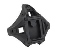 Tactical Helmet Shroud Three-Hole NVG Mount Adapter Multi-Function Adapter Base, for Fast Helmet(Black)
