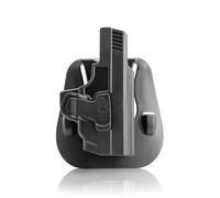 Tactical Holster for Sm&Wes With Red Laser Hunting Pistol Right-Handed Waist Holster Case(Belt paddle holster)