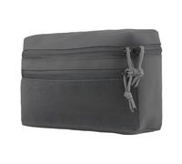 Tactical Horizontal Utility Pouch - Nylon Storage Bag, Fits Belts Under 5cm/Waist Bands Under 11cm, 15x23cm, 0.18kg(WG)