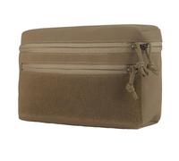 Tactical Horizontal Utility Pouch - Nylon Storage Bag, Fits Belts Under 5cm/Waist Bands Under 11cm, 15x23cm, 0.18kg(CB)