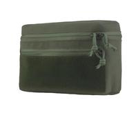 Tactical Horizontal Utility Pouch - Nylon Storage Bag, Fits Belts Under 5cm/Waist Bands Under 11cm, 15x23cm, 0.18kg(RG)