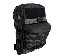 Tactical Hydration Pack 500D Nylon for 2L Outdoor Water Bladder Hydration Pouch Tactical Backpack Water Reservoir Bag for Hiking Riding Running and Climbing for Men & Women (Multicam Black)