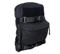 Tactical Hydration Pack 500D Nylon for 2L Outdoor Water Bladder Hydration Pouch Tactical Backpack Water Reservoir Bag for Hiking Riding Running and Climbing for Men & Women (Black)