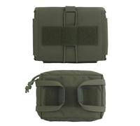 Tactical IFAK Medical Pouch - MOLLE-Compatible Trauma Kit Bag with Rapid-Access Pull System for EMT, Survival & Duty Use(RG)