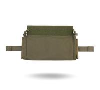 Tactical IFAK Pouch, 100g Compact Trauma Medical Dangler Bag EMT Kit, 500D Nylon Sleeve & Burrito Insert, Ambidextrous Quick-Access Sub-Abdominal Drop Pouch for Plate Carrier, Belt, Chest Rig-RG