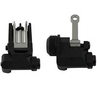 Tactical KAC 300M Flip Folding Sight, Rear Sight, Foldable Iron Sight Kit For MK18, Suitable For 20mm Picatinny Rail