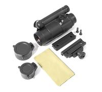 Tactical M4 2MOA Red Dot Reflex Sight，Optical Holographic Sight，with Rubber Bikini Lens Cover (Black Red&Green Dot)