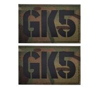 Tactical Military Call Sign Patch - IR Reflective Armband, Durable 500D Nylon Morale Patch for Vests, Helmets, Camouflage Gear & Tactical Uniforms - Gk1